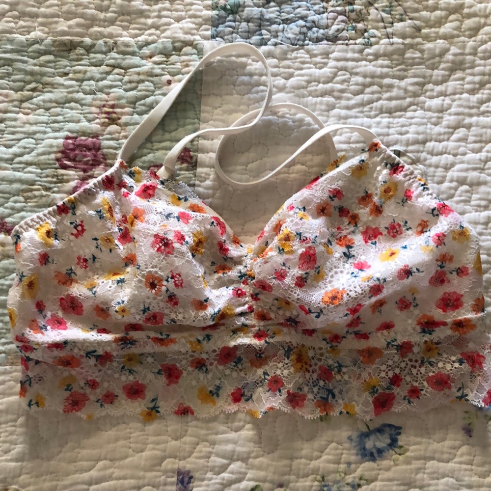 PINK brand lace bralette size M